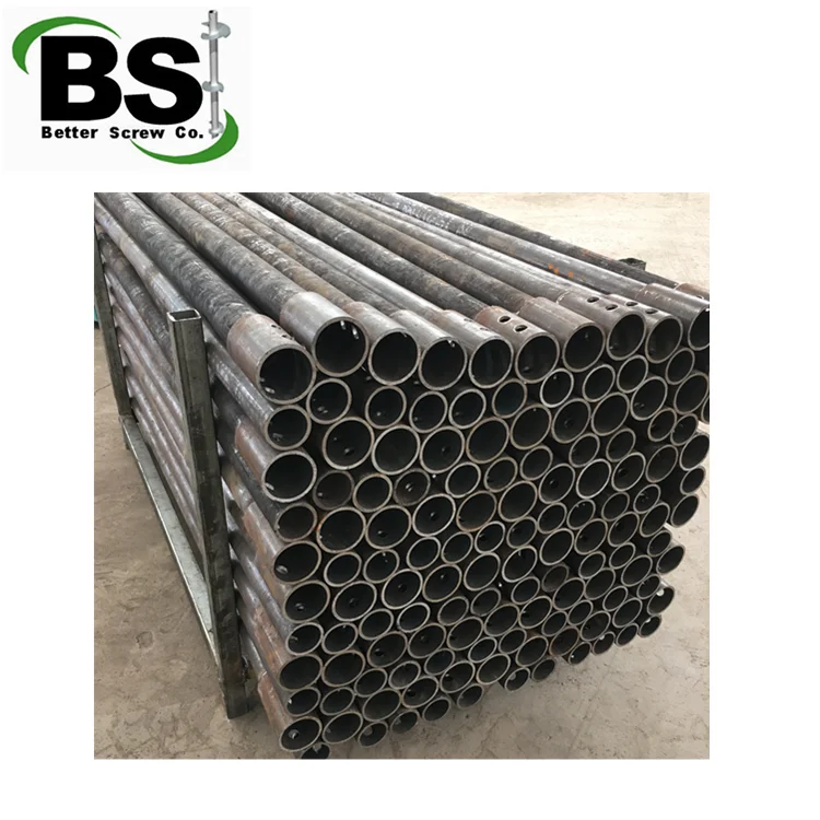 Steel push piers system for Foundation Stabilization