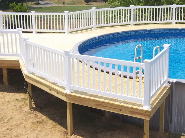 Aluminium/aluminum Deck Railing For Swimming Pool - Buy Aluminium Deck ...