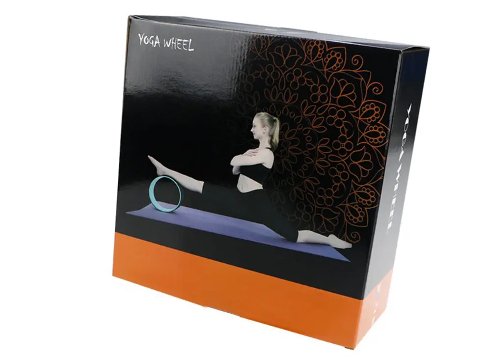 Hot Sale Durable natural Cork material ABS inner cork yoga wheel