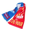100% cotton velvet printing gym sport towel with high absorption