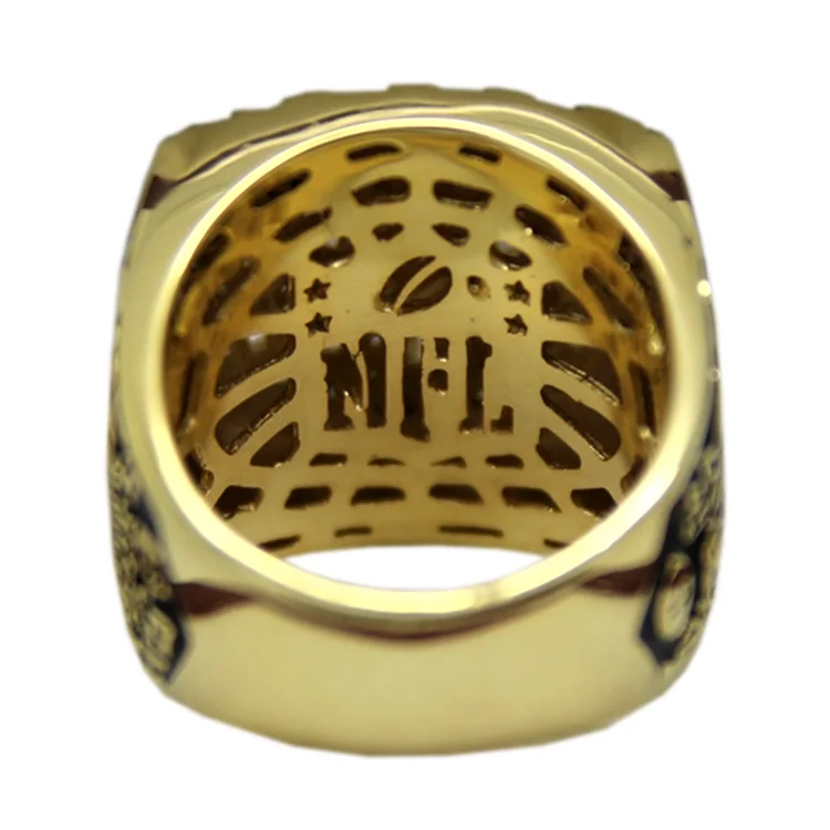 Luxury high school brass class championship rings attractive designs rings for men