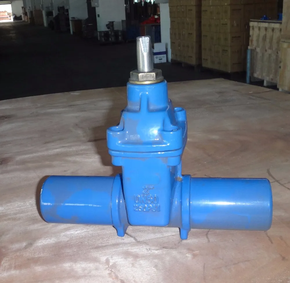 Spigot End Gate Valve Dn50,250psi Buy Spigot End Gate Valve,Spigot