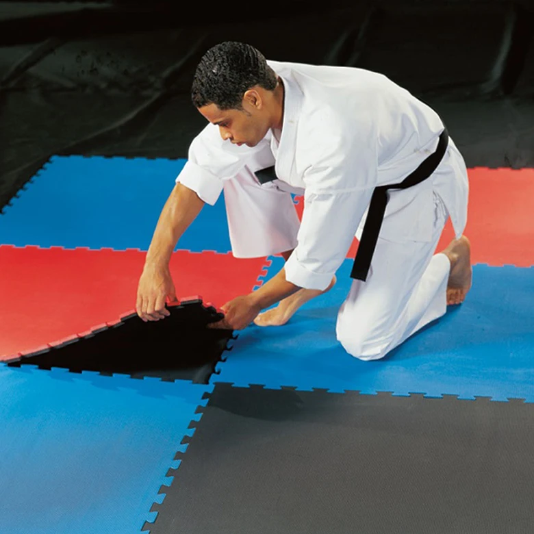 Wholesale Martial Arts Judo Floor Cushion Taekwondo Tatami Eva Puzzle