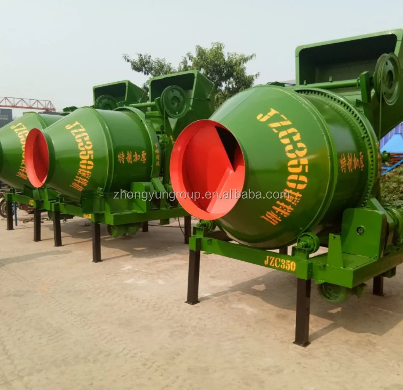 Jzc350 1 Yard Concrete Mixer,1 Cubic Meters Concrete Mixer,Used Diesel