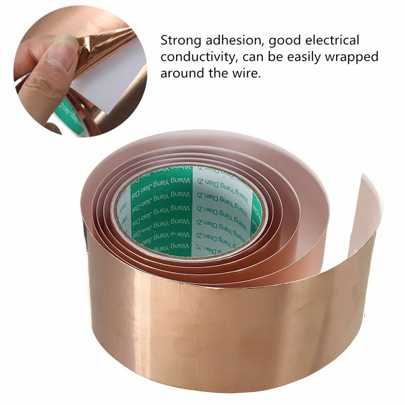0.05mm Die Cut Self Adhesive Copper Foil Sheet With Adhesive Buy
