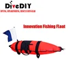 Diving Spearfishing Torpedo Float with Oral Inflator & Dive Flag
