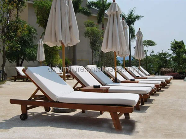 Terrassenliege Holz - The Homey Design