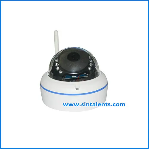 Fake Dummy Imitation Dome Security Camera with Flashing Light LED