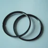Custom Camera lens focusing ring in aluminium black anodizing with CNC turning process