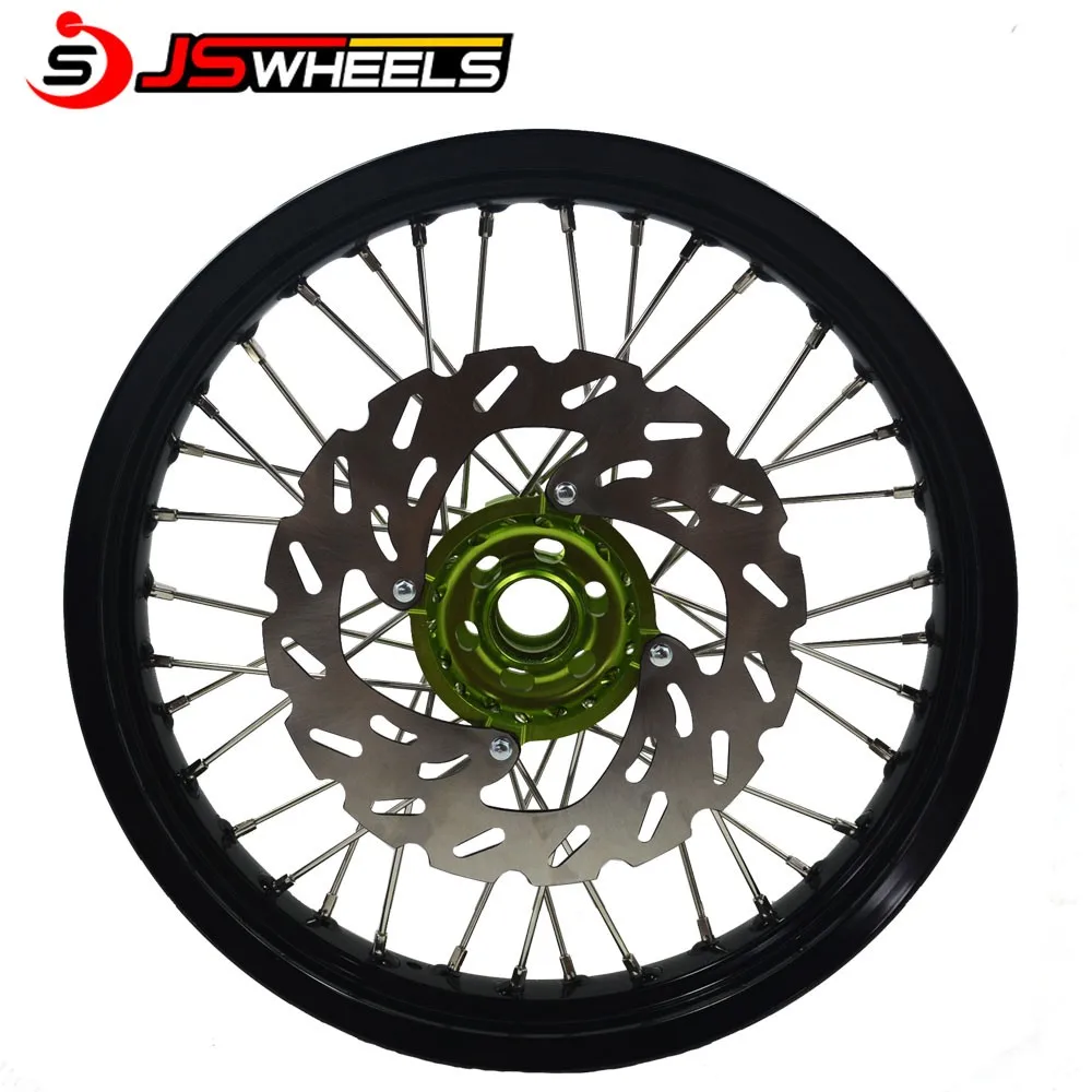 4.25x17 Alloy Rims Supermotard And Street Bike Wheels For Kx 250f 450f