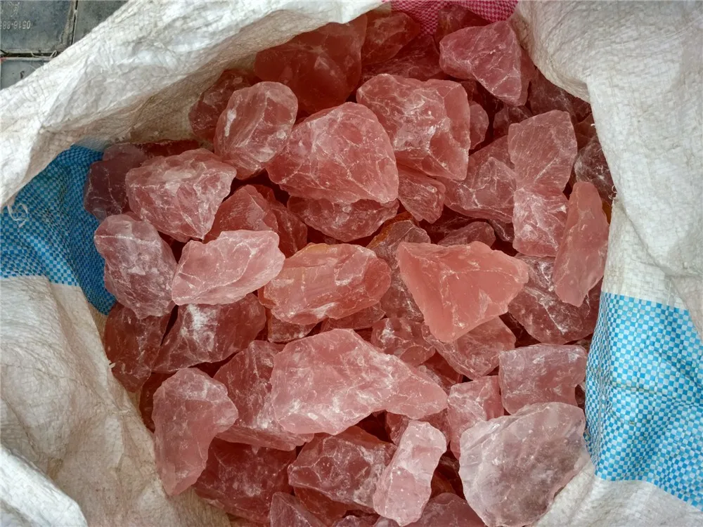 Natural Raw Rose Quartz Roughs,Madagascar Rose Quartz For Wholesale