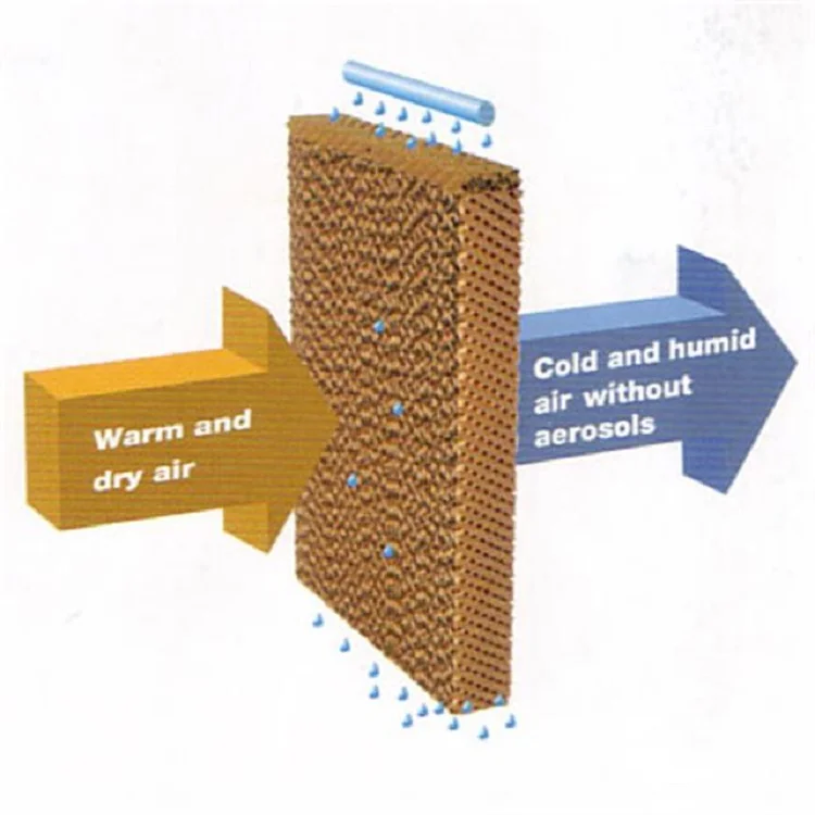 Jy Good Quality Evaporative Cooling Pad,Wet Curtain For Greenhouse
