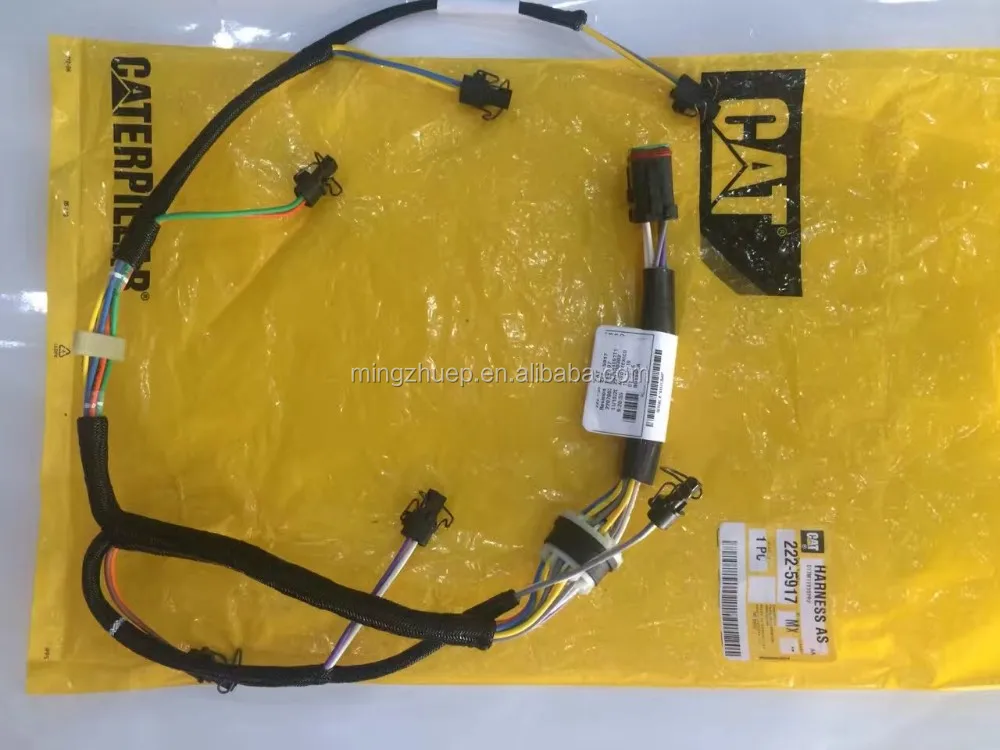 222-5917 C7 Fuel Injector Wire Harness For Cat Excavator ... cat 3126b fuel injector wiring harness 