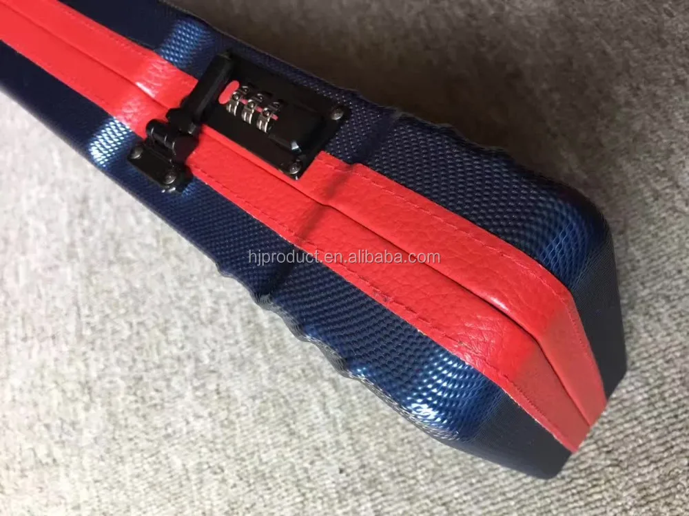 Top Design Protective Storage Billiard 3/4pc Snooker Cue Case With