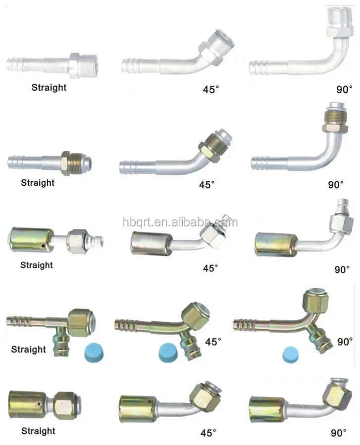 Al Joint With Iron Jacket R134a High & Low Pressure Valve/ac Hose