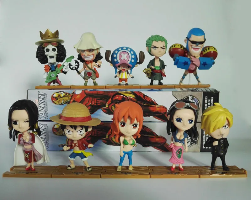 One Piece Full Set Of Characters 68 Generations Of 10 Action Figure Lu Fei Female Emperor Dolls Car Decoration Assembly Model Buy One Piece Action Figure Action Figure One Piece Character Product On