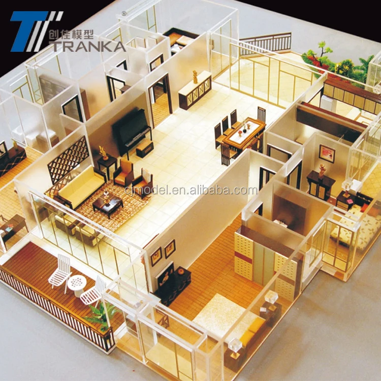 Best selling miniature architectural house model