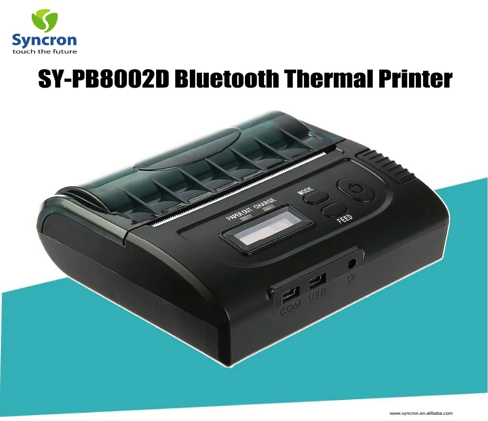 Rechargeable Battery 80mm Receipt Printer / Handheld Pos Android