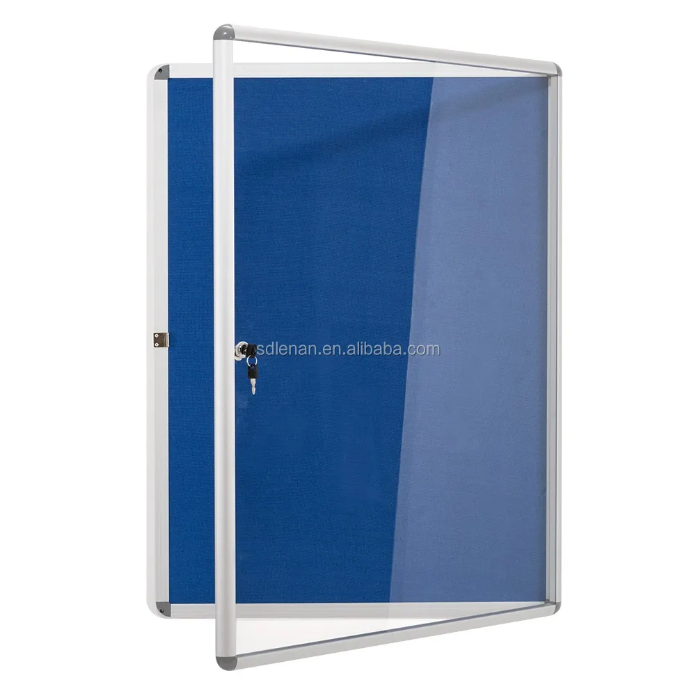 High Quality Standard Size Display Board Enclosed Bulletin