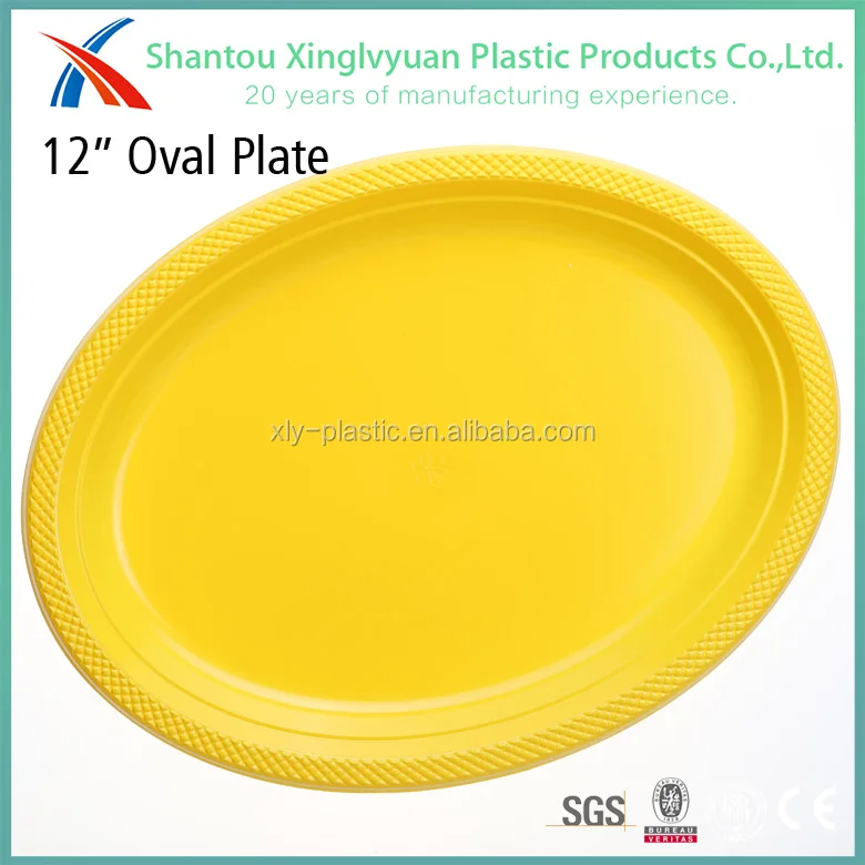 Wholesale oval shaped white disposable plastic plates, View ... Wholesale oval shaped white disposable plastic plates, View ...