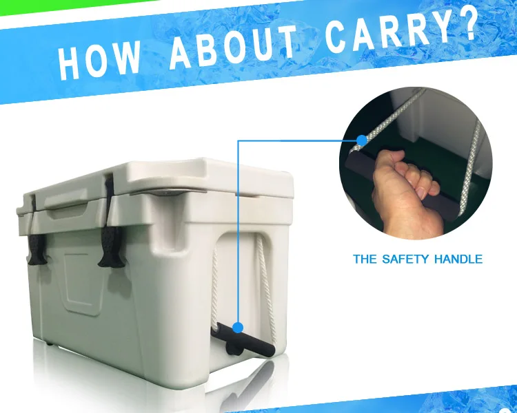 High Quality Cold Ice Chest Insulated Marine Fishing New Ice Coolers