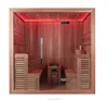 Indoor Solid Red Cedar/ White/ Finland Wood Sauna Steam Room, Houses