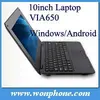 Hot !!! 10inch VIA8650 Tablet PC + Keyboard + 800MHz