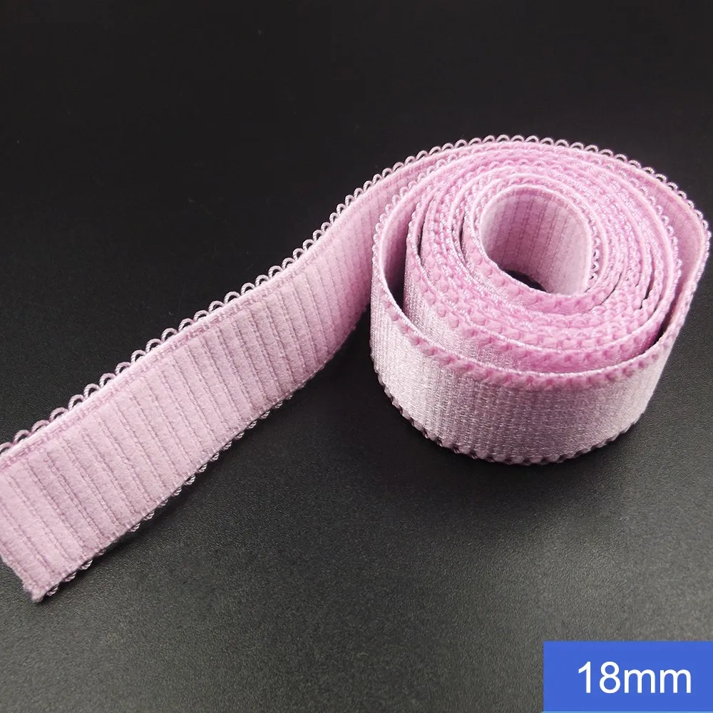 18mm Wider Fashion Satin Strap Elastic In Fashion Color Buy Low Moq