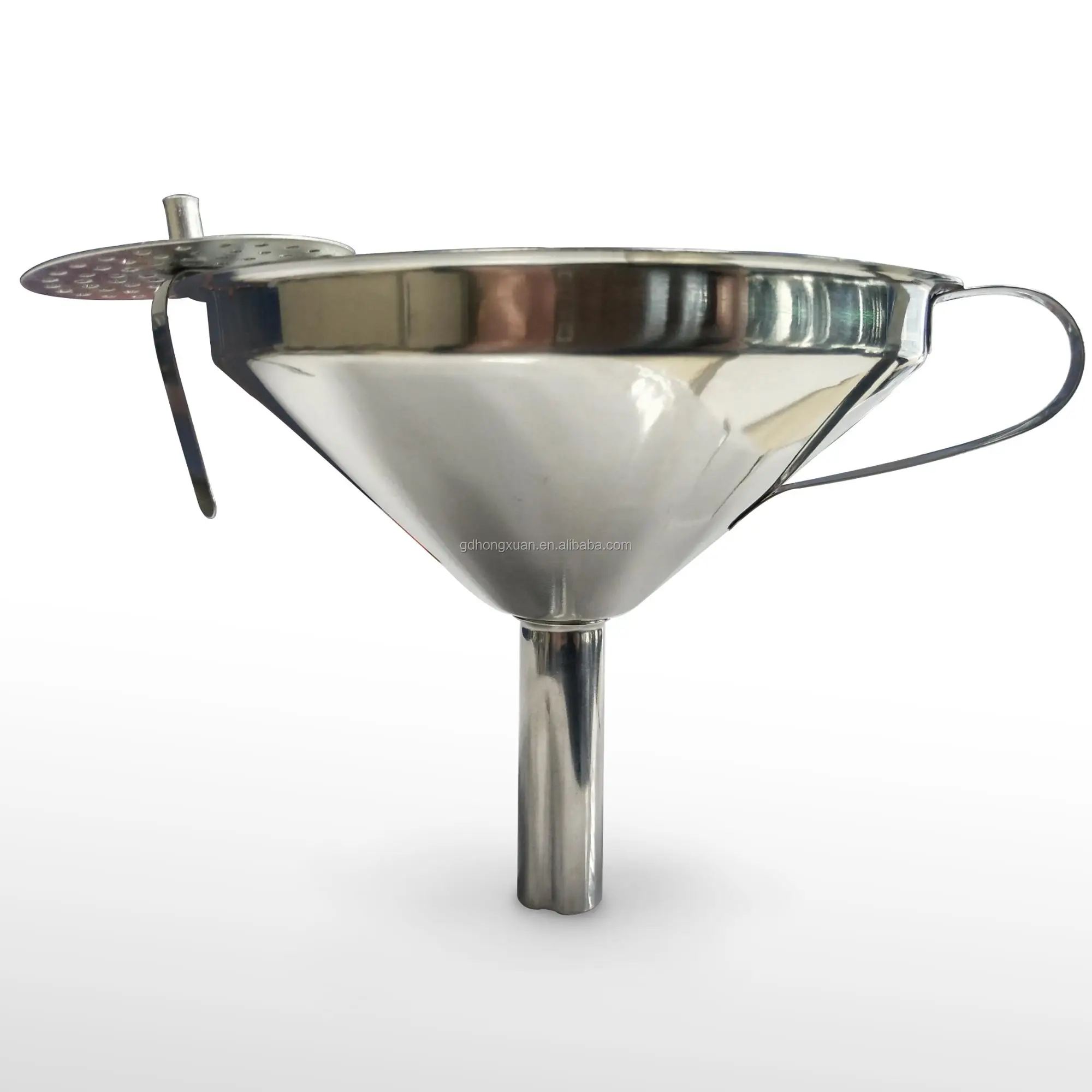 Stainless Steel Durable Cooking Essential Oils Liquid Funnel Detachable