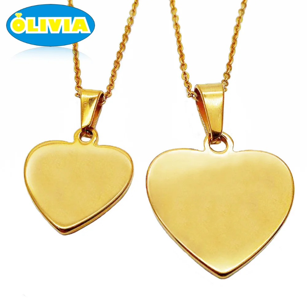 Featured Wholesale gold couple necklace 