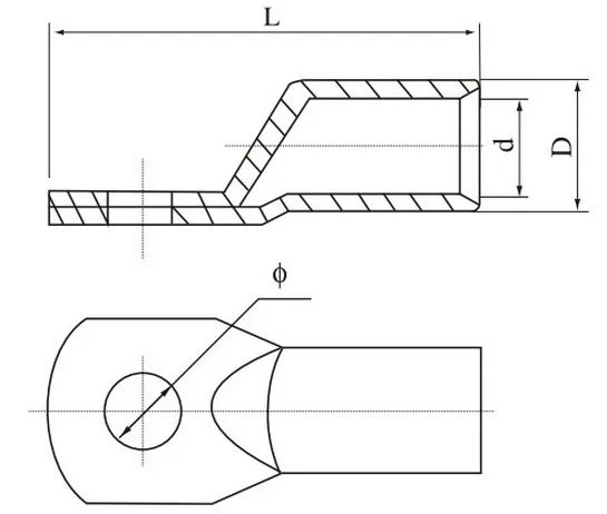 Jg Terminal Lug Copper Lug Cable Lug - Buy Connecting Tube,Connection ...