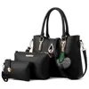 3pcs Purse Set Shoulder Fashion Women's Casual PU Leather Lady Hand Bag Women Ladies Hand And Bag Men Handbag & Hand Bag