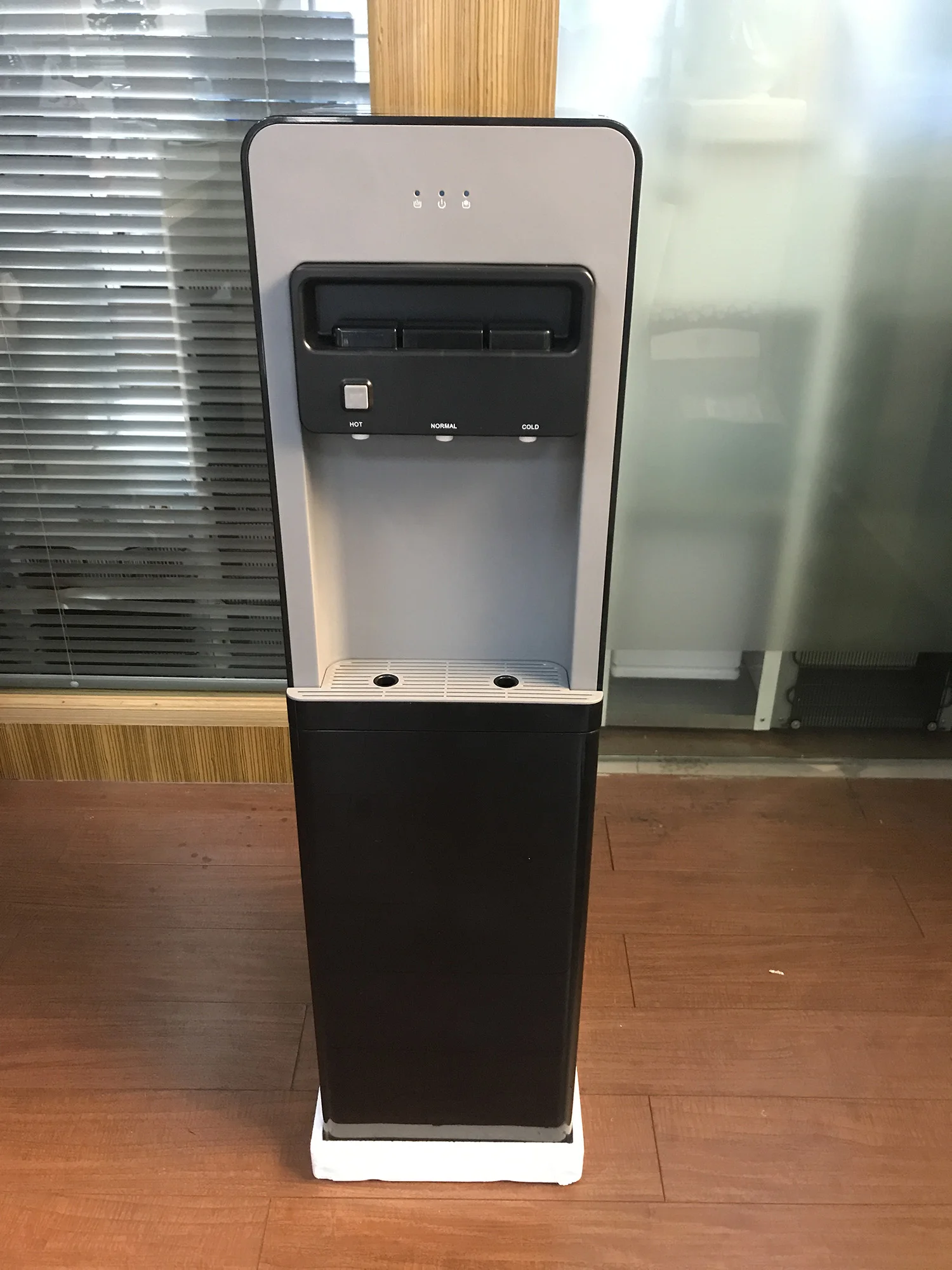 Stand Water Cooler Dispenser With Compressor Cooling Storage Or