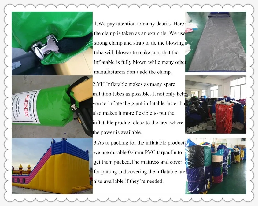 Tropical tree safari animal zoo pvc castle inflatable bouncer house.jpg