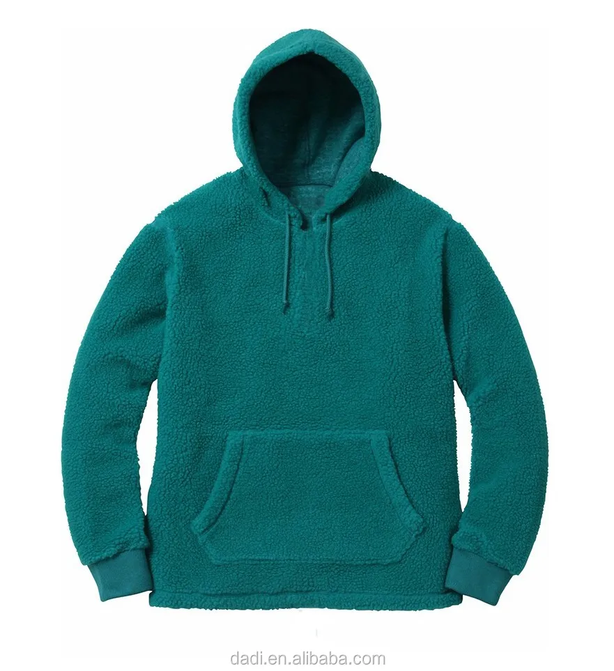 blank sherpa pullover