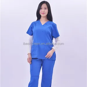Breathable Medical Scrubs and 2018 New Style Royal Blue Nurse Uniform Breathable Medical Scrubs and 2018 New Style Royal Blue Nurse Uniform