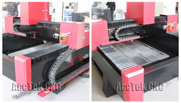 China AccTek brand 9015 size stone  marble cnc engraving machine price