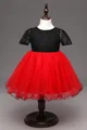 2016 New Fashion Children Kid Party Dresses With Lace And Big Bow Baby Girl Party Dresses