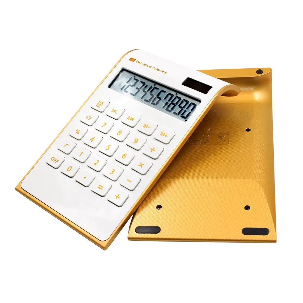 Gold Calculator Find Deals On Line At Alibaba Get Quotations Tmarton 10 Digits Dual Ed Standard Functional Desktop Calculator Inclined Design Lcd Display Office