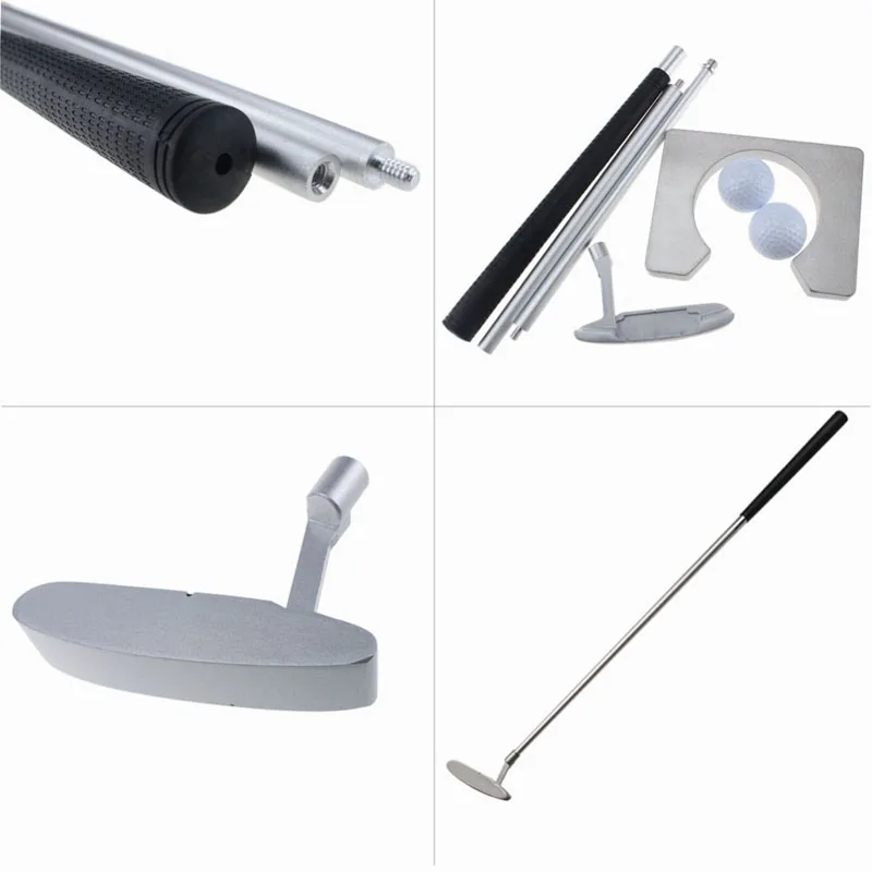 Caiton Complete Indoor Aluminum Alloy Putter Gift Set Mini Golf Putting