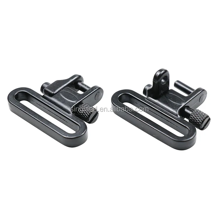 Pack Of 2 Tactical Gun Sling Swivel Quick Detachable Milspec Swivels 1 Inch Rifle Sling