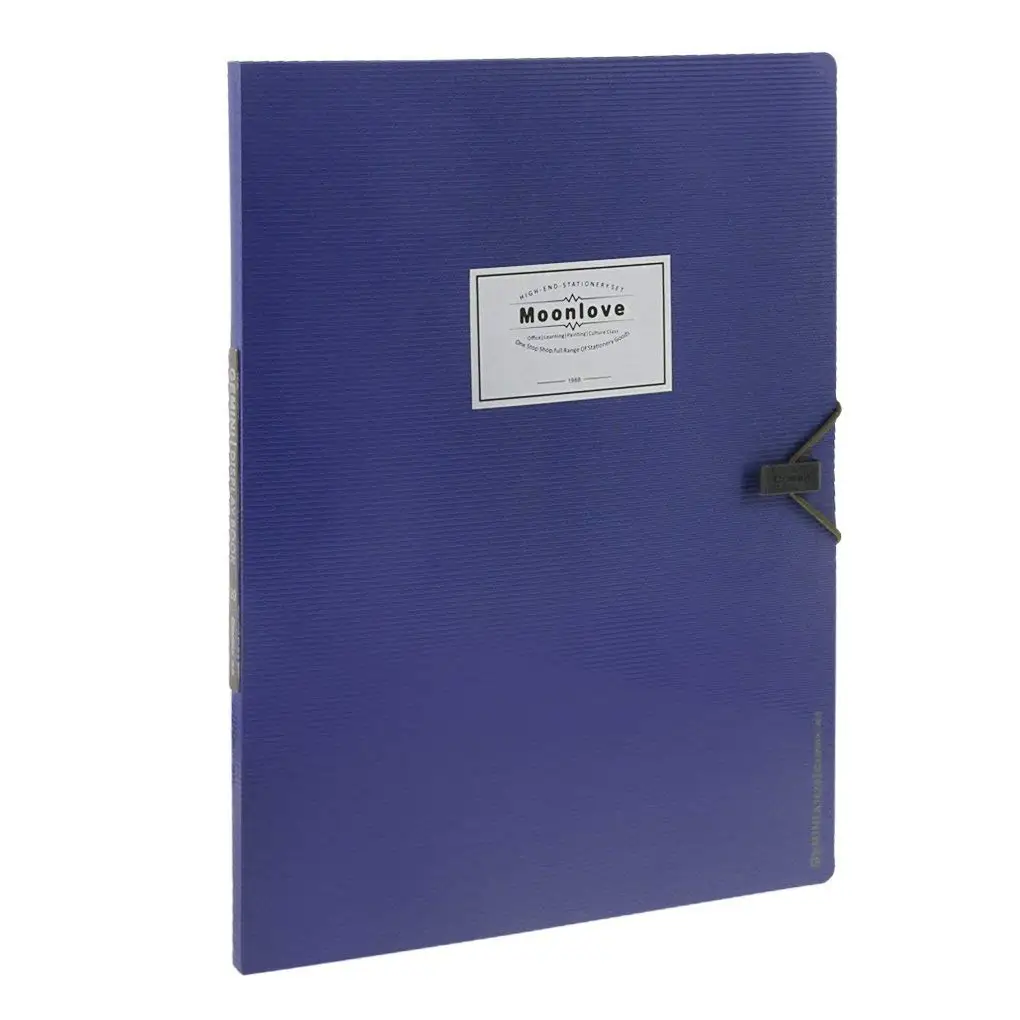 CRD51232 Cardinal Spine Vue ShowFile Display Book w//Wrap Pocket