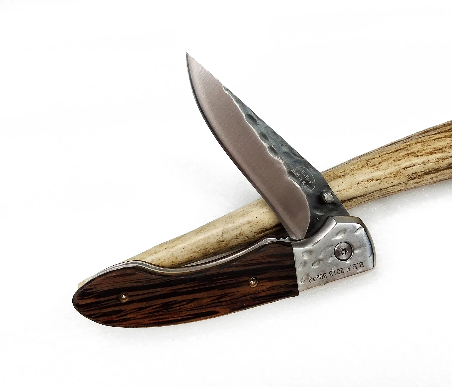 High Quality Folding Pocket Camping Knife 8" Spring Steel 59hrc