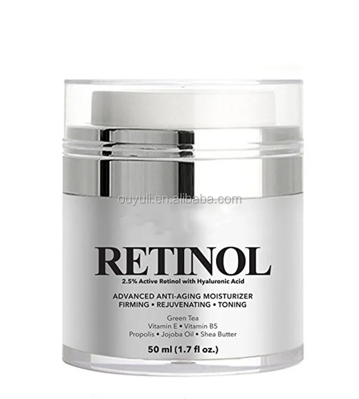 Anti Aging Retinol Moisturizer Cream With 2 5 Retinol Buy Anti Aging Cream Retinol Moisturizer Retinol Cream Product On Alibaba Com