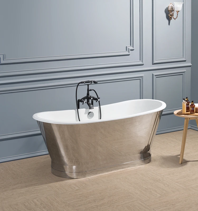 1700 Freestanding Enamel Cast Iron Skirt Bath Tub Buy Bath Tub,Cast