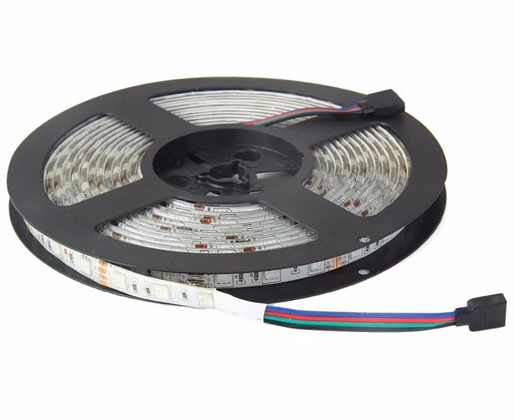 new Full Kit 5m 5050 RGB LED strip kit set blister packed complete 5050 rgb led strip set