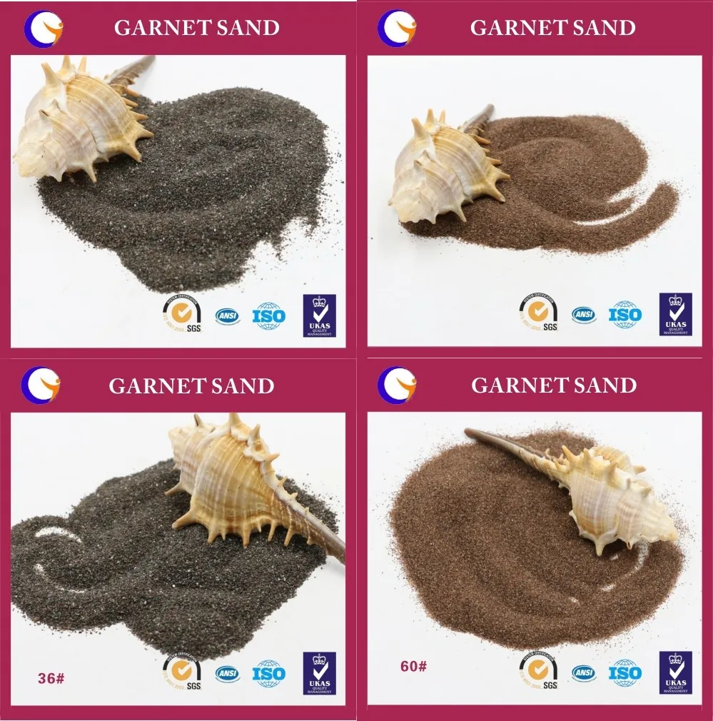 Red Sand 80 Mesh Blasting Media Polishing Sandblasting 12180