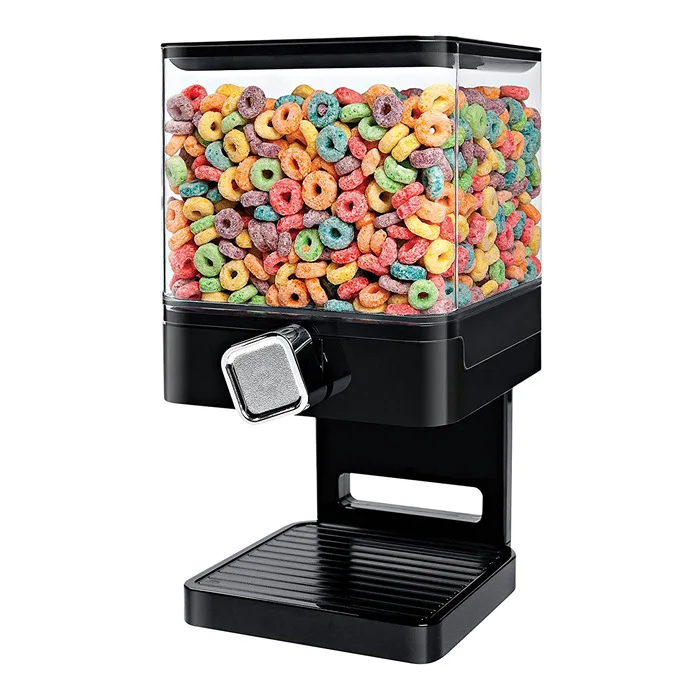 plastic single dry food dispenser