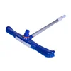 Swivel Hose Cuff & Nylon Bristles 18-inch Pool Spa Brush Vacuum Head Combo