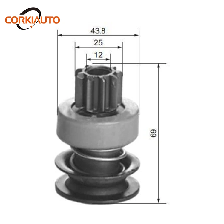Drag Specialties Starter Drive Gear MC-DRAG035